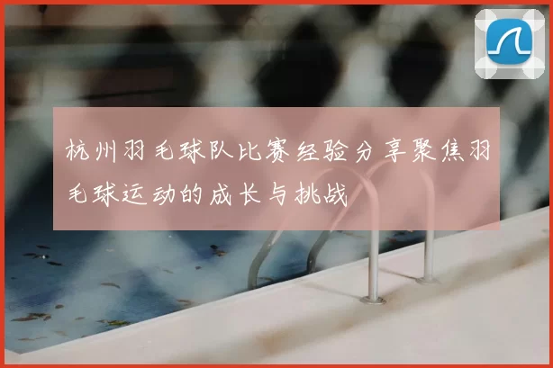 杭州羽毛球队比赛经验分享聚焦羽毛球运动的成长与挑战